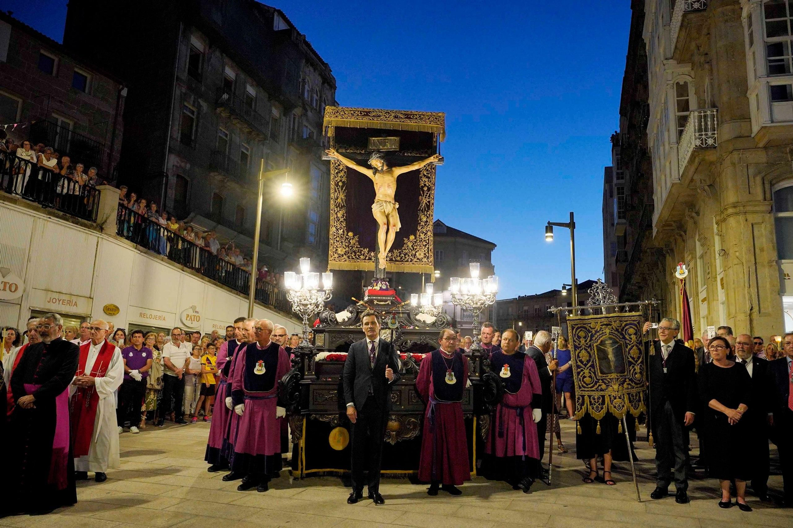 Procesión del Cristo de la Victoria en Vigo. // J.V. Landín