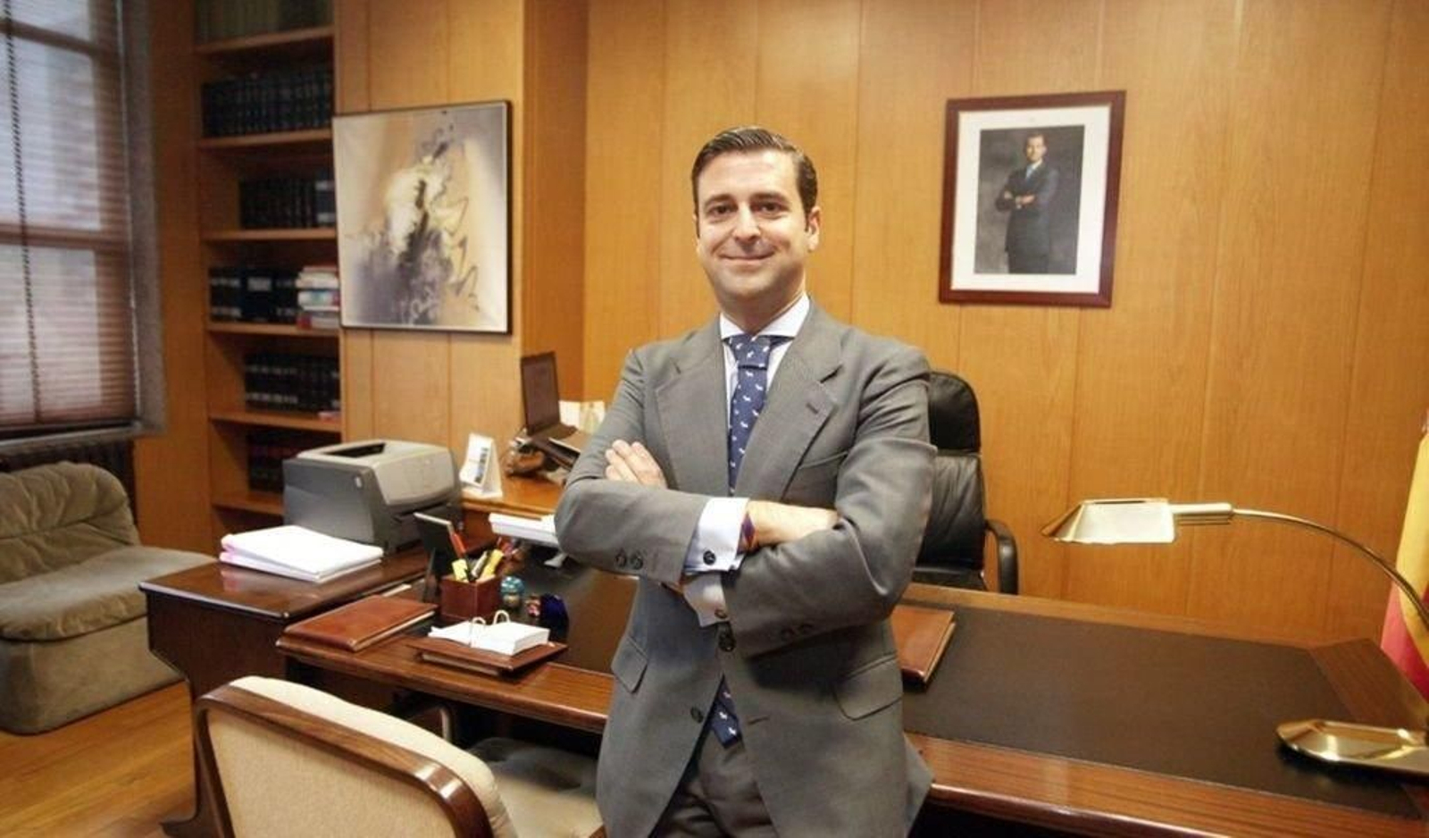 Germán Serrano, juez decano.