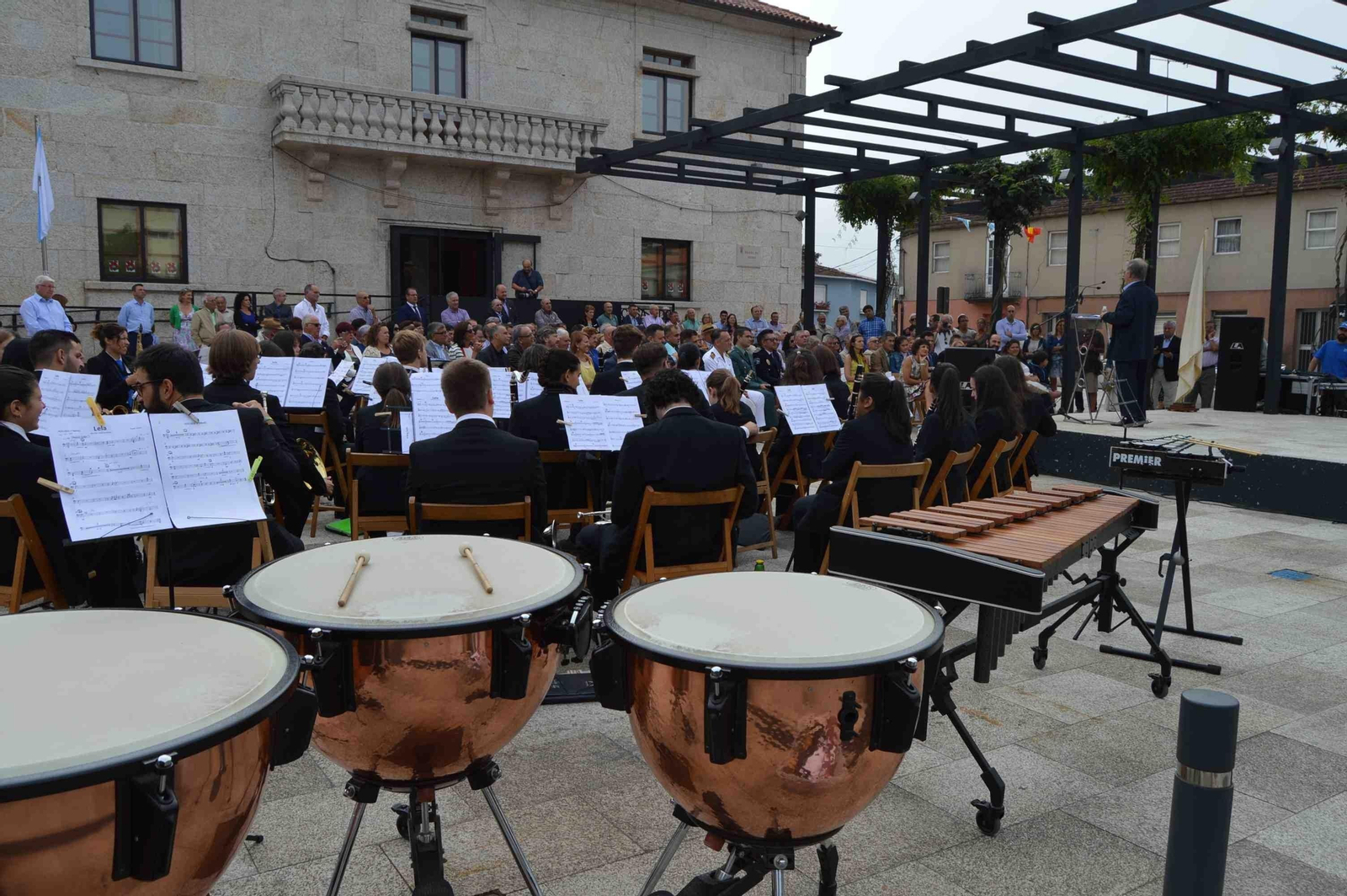 La banda de música de Tomiño es una de las formaciones que podrían verse beneficiadas.