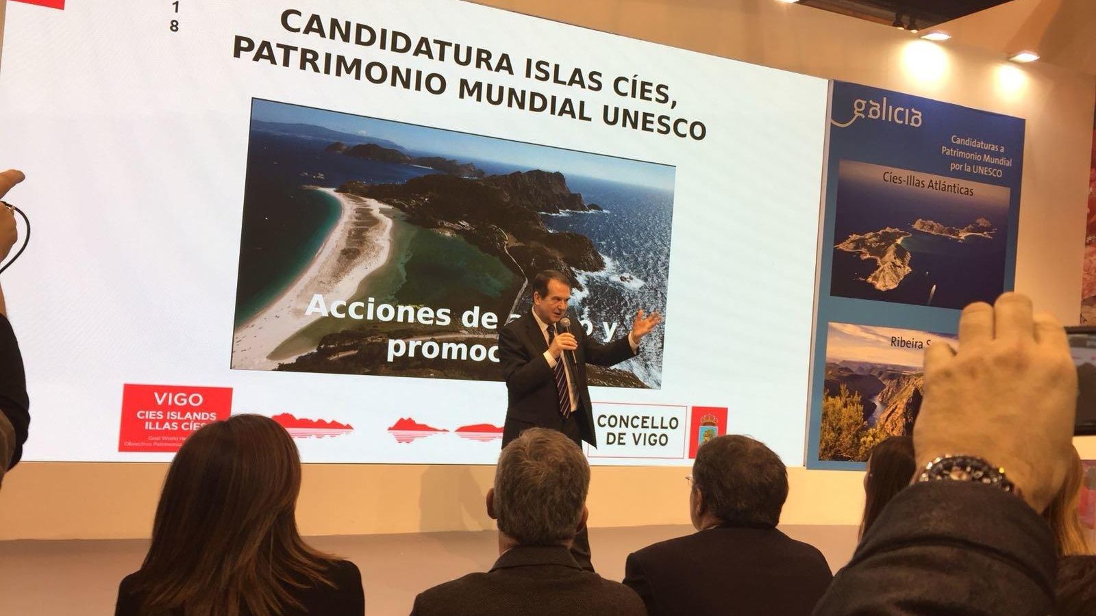 Abel Caballero en Fitur 2018