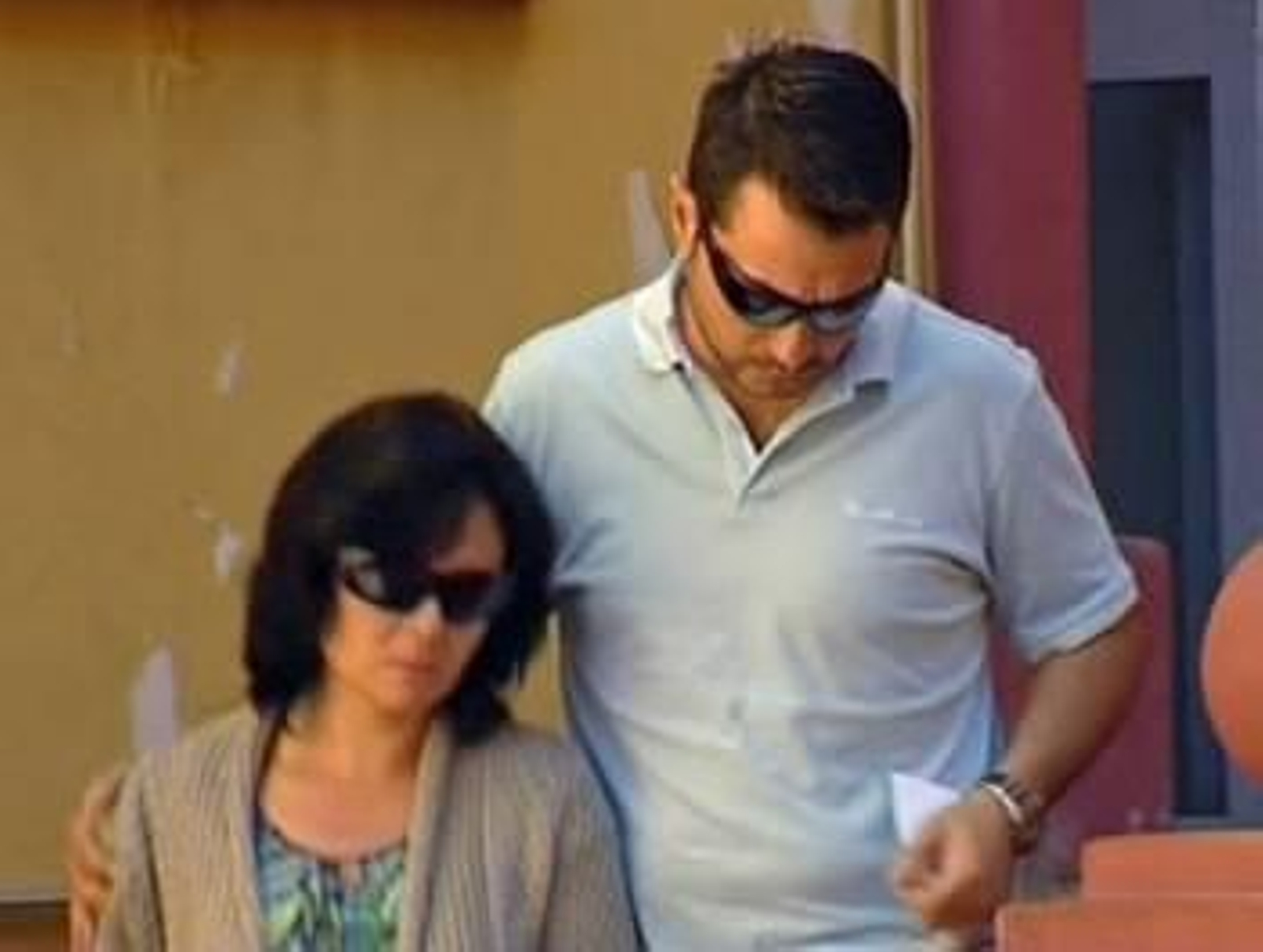 La madre de los dos menores desaparecidos (Foto: EFE)