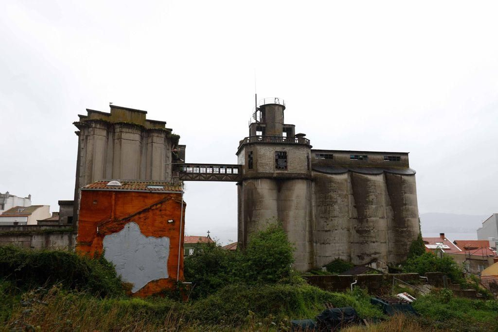 Vista de la Panificadora desde Praza do Rei.
