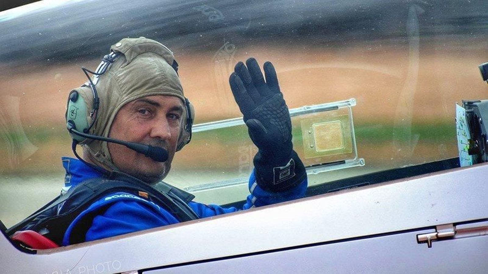 El piloto vigués Manuel Rey Cordeiro, conocido como 'Coco'. // Concello de Oroso