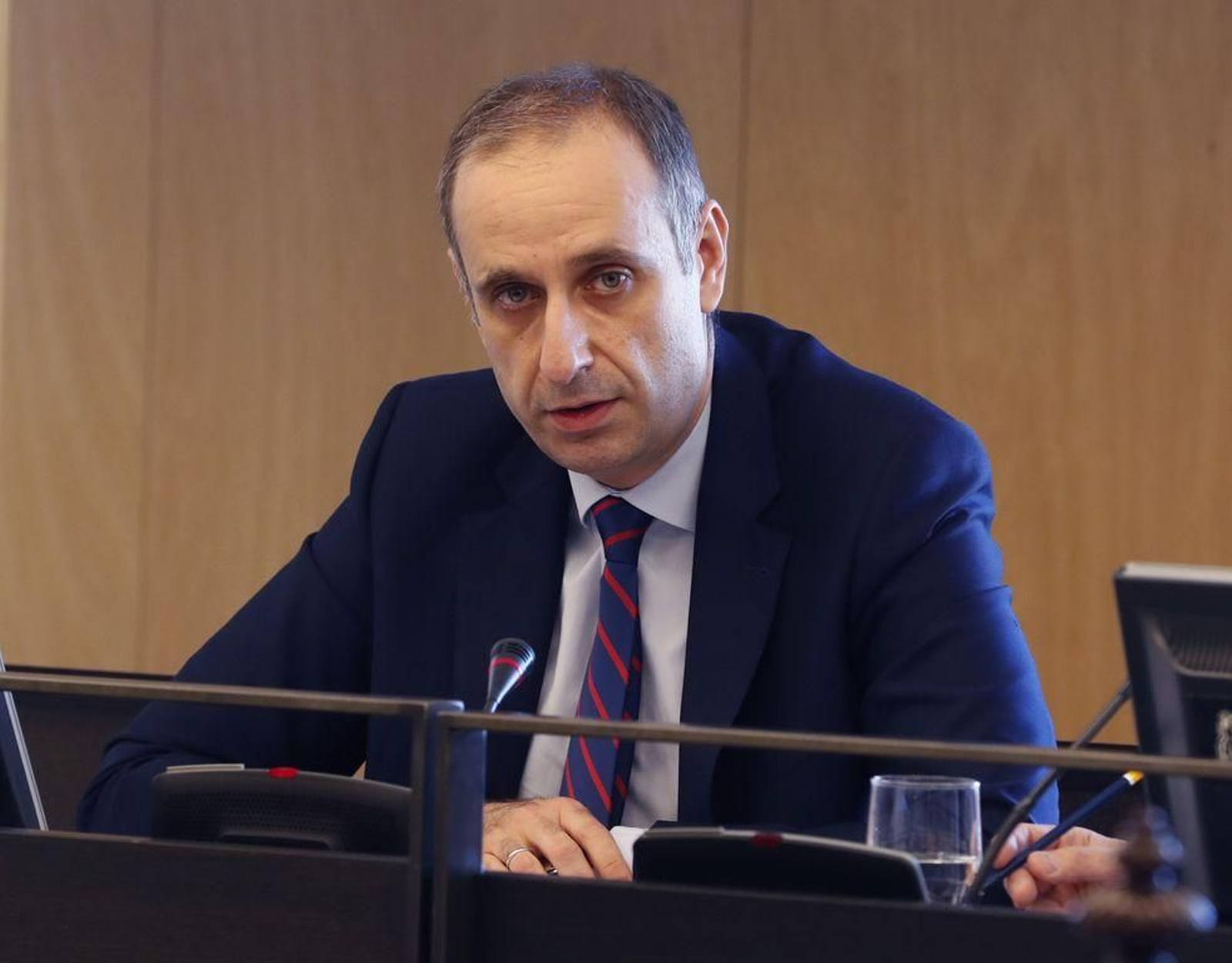 El presidente del Fondo de Reestructuración Ordenada Bancaria (FROB), Jaime Ponce Huerta.