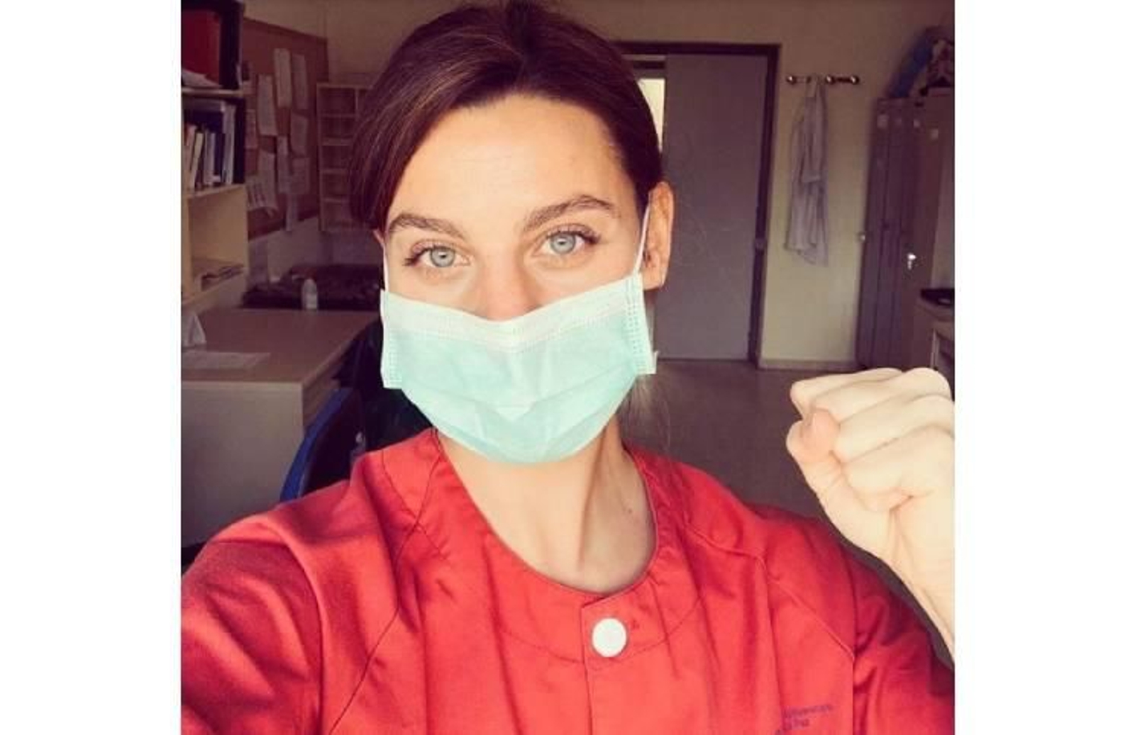 La actriz Clara Alvarado