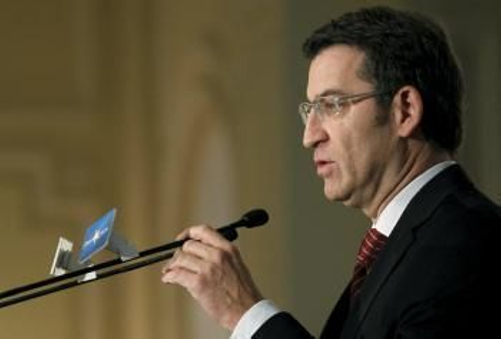 El presidente de la Xunta de Galicia y candidato a la reelección, Alberto Nuñez Feijóo