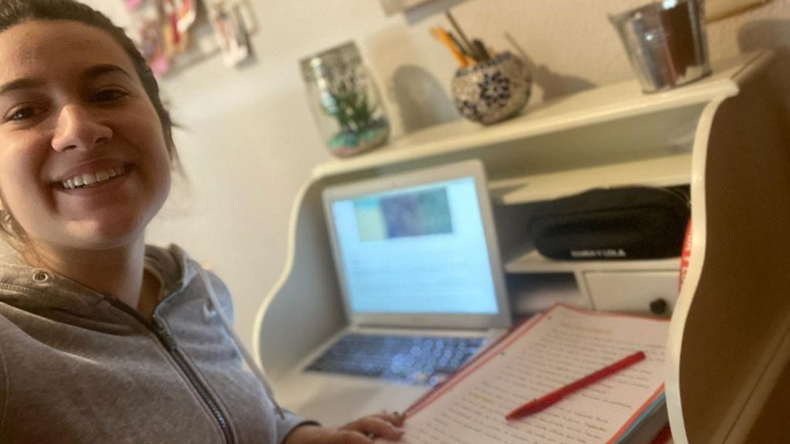 Laura Gómez, alumna del IES Ricardo Mella.