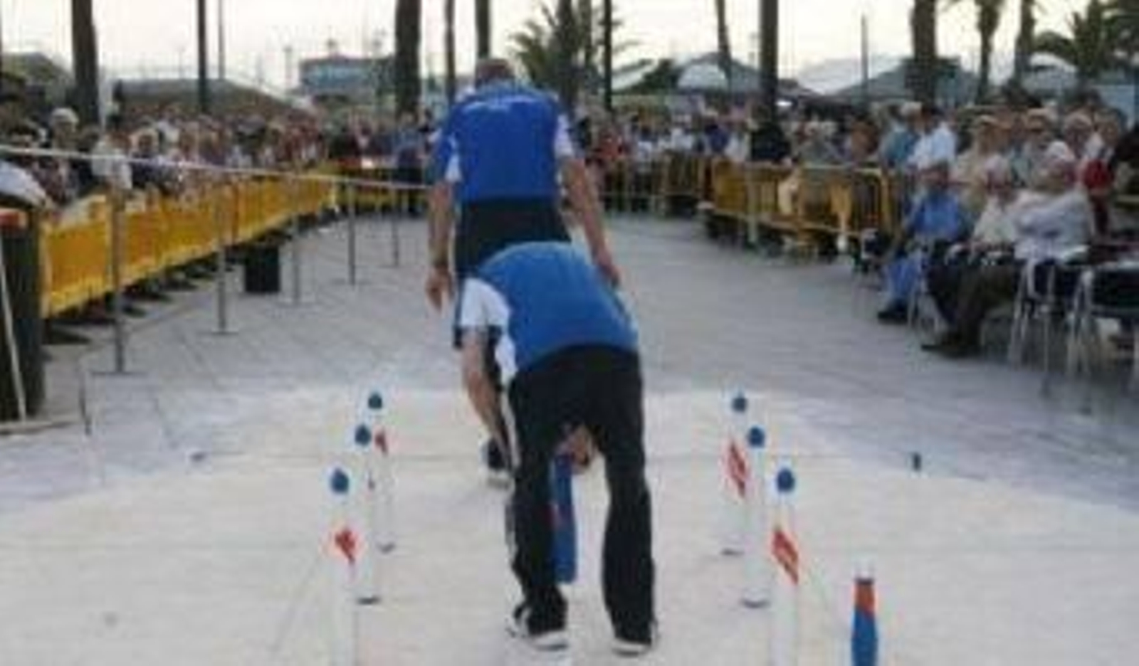 Participantes durante el torneo.