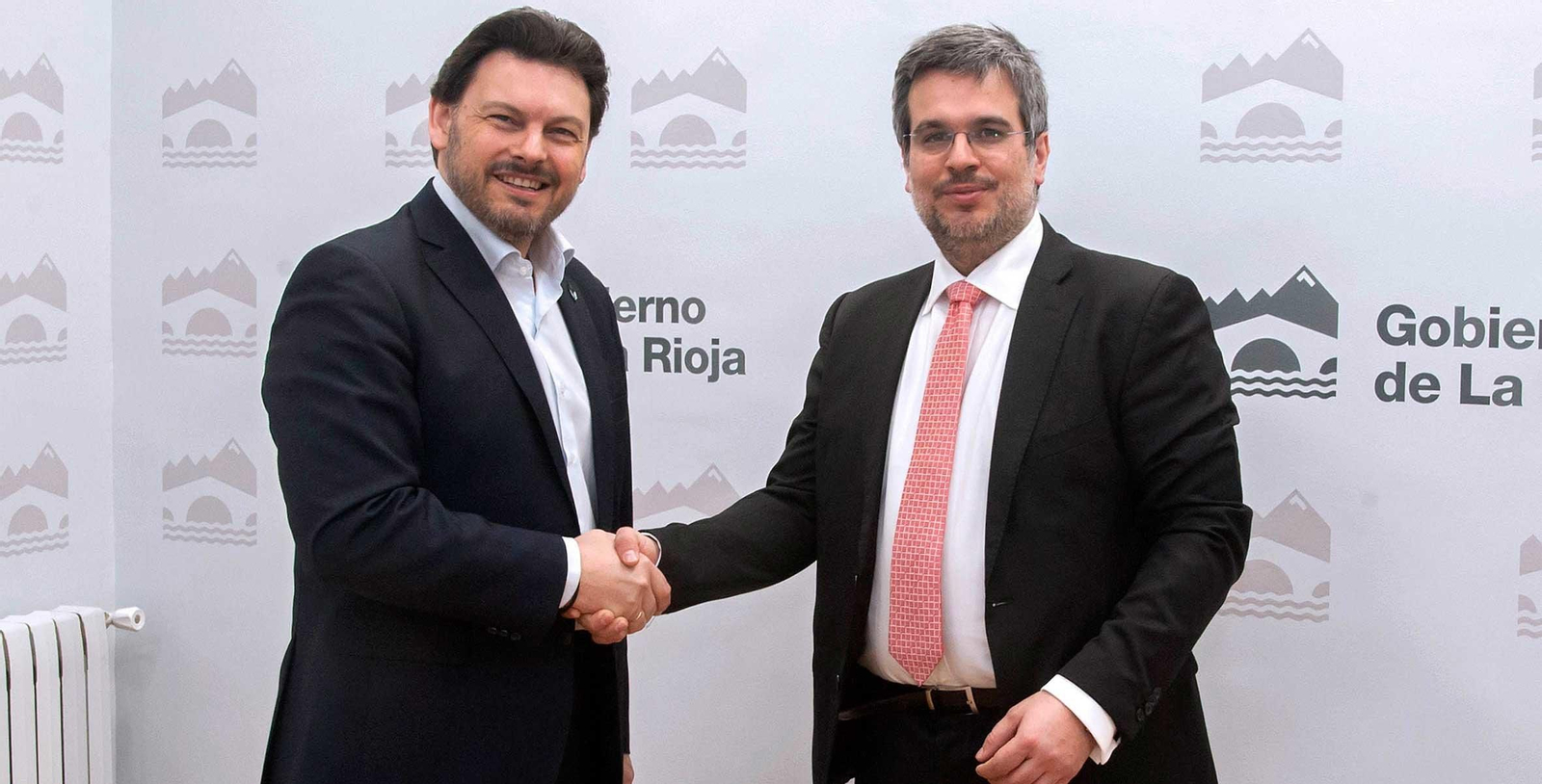 Antonio Rodríguez Miranda con Giorgio Cerina