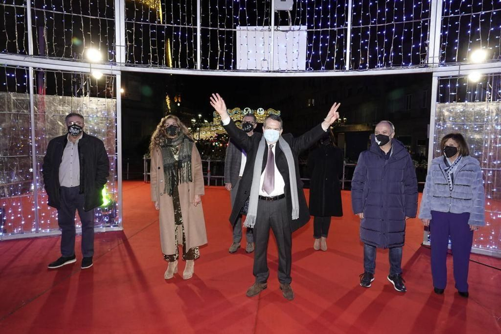 Encendido de las luces de la Navidad en Vigo // Vicente