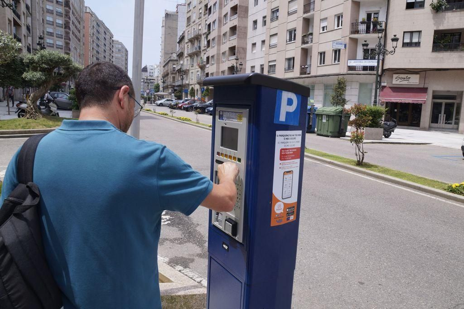 La XER volvió ayer y ya se tiene que pagar el aparcamiento de zona azul.