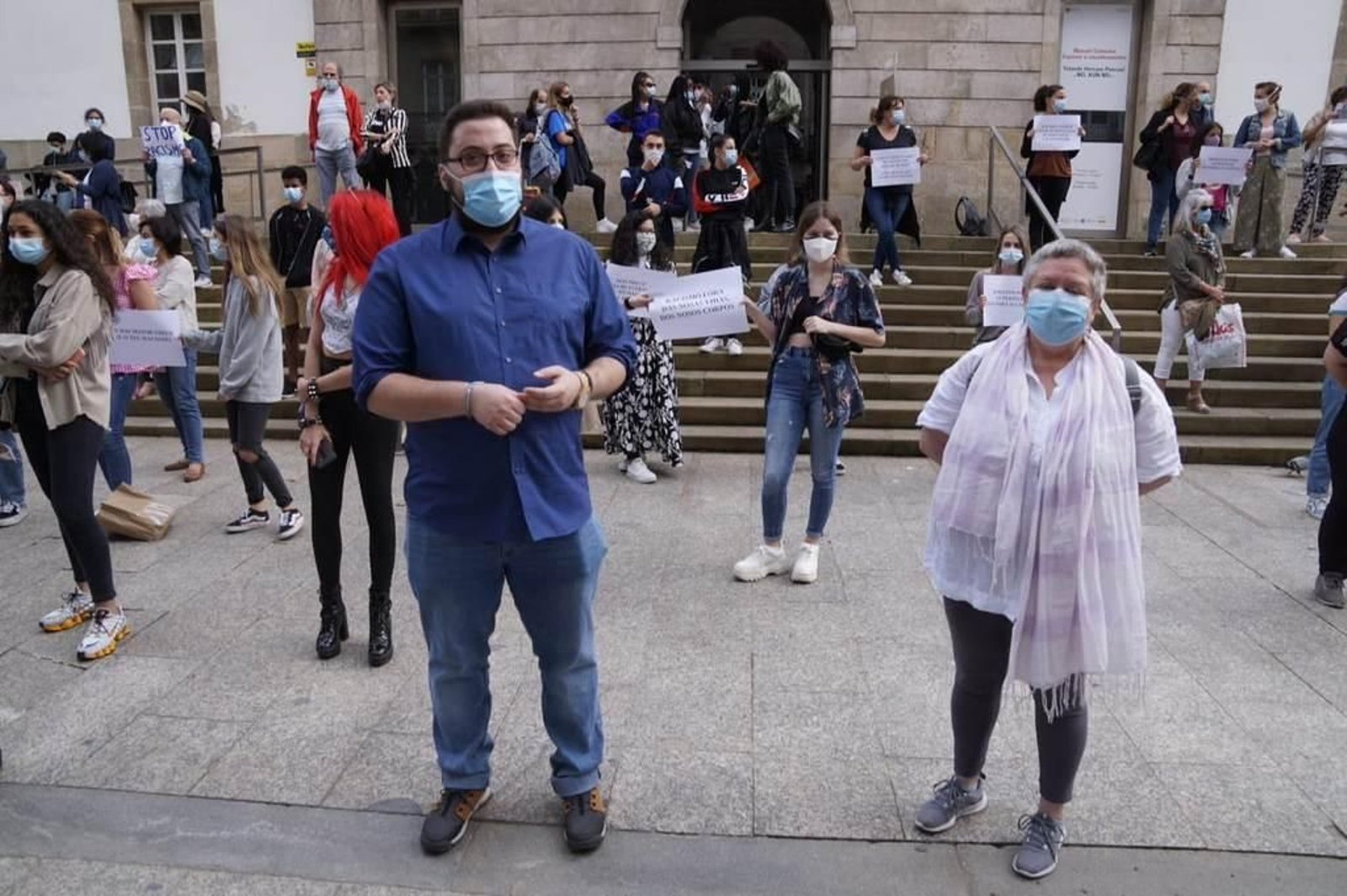 Concentraciones Black Lives Matter en Vigo 4