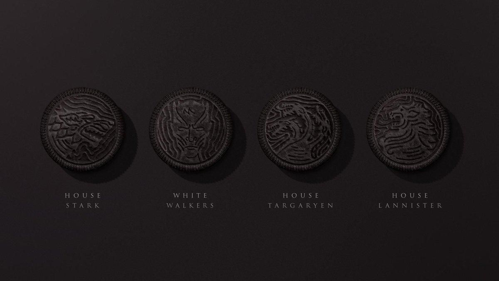 Galletas Oreo de Juego de Tronos.