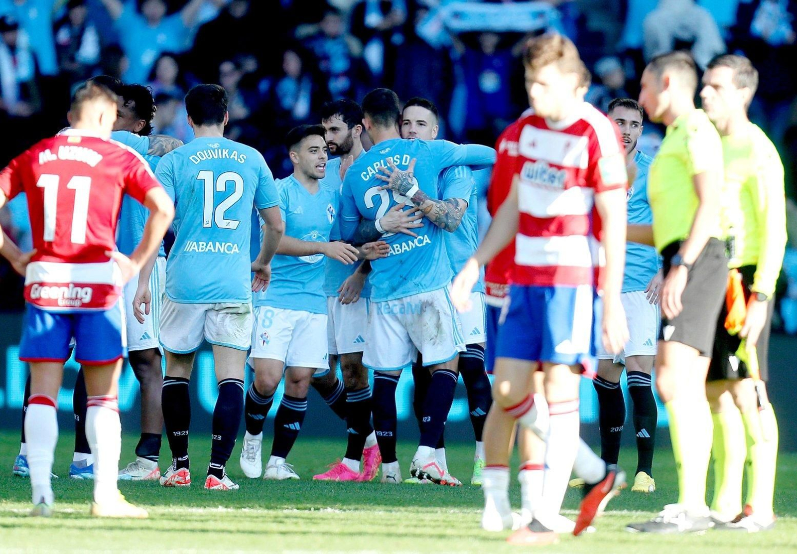 Primera victoria del Celta en Balaídos esta temporada.