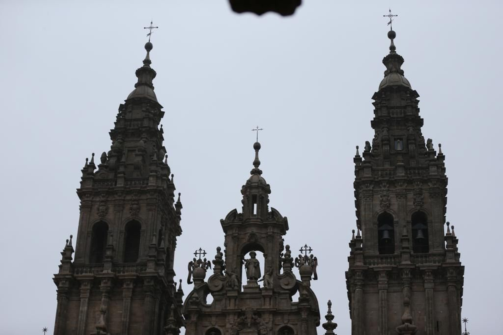 La Catedral de Compostela luce libre de andamios. // Alberte