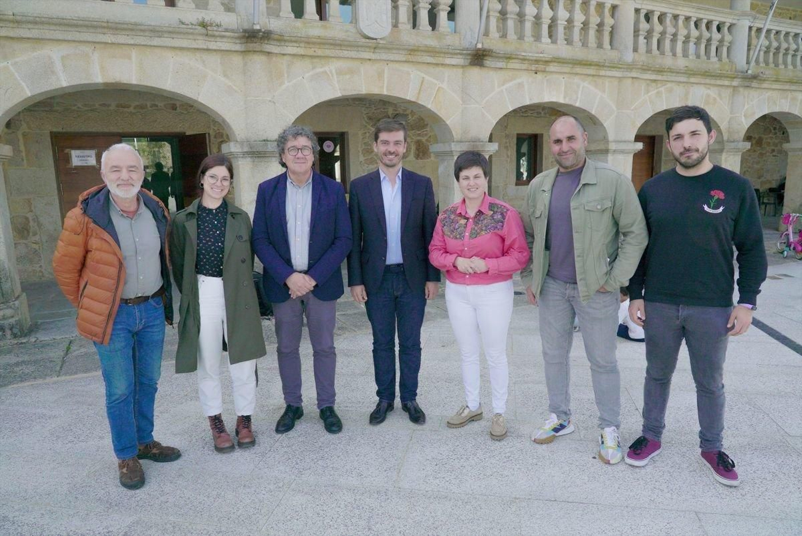 Imagen del encuentro celebrado en O Rosal.