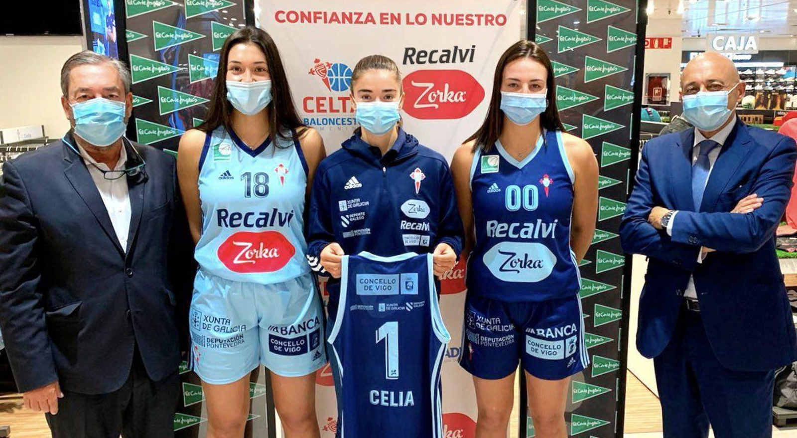 El Celta Zorka Recalvi presentó sus nuevas camisetas