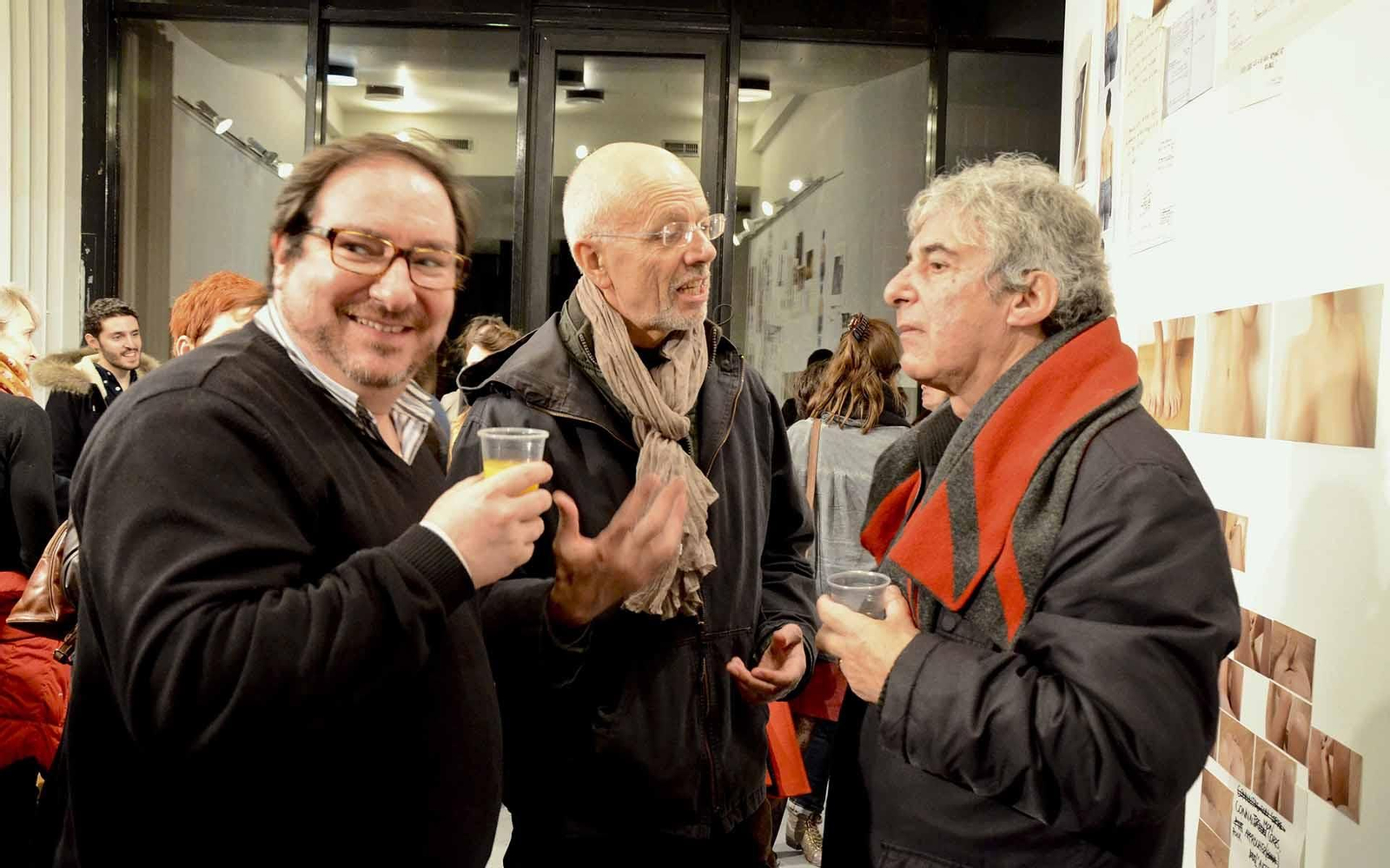 A la izquierda Jean-Marie Guézala, vice-presidente portavoz de Paris-eko Eskual Etxea y, en su faceta profesional, reconocido gestor cultural de la ciudad de París. Fuente: Irekia