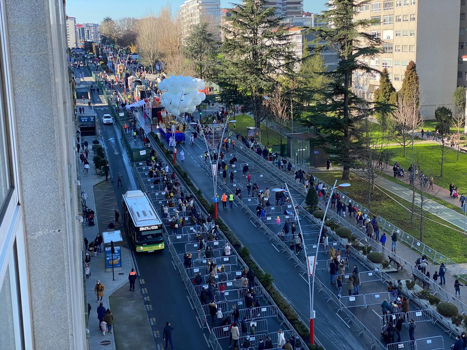 Cabalgata de los Reyes Magos en Vigo // Alberte