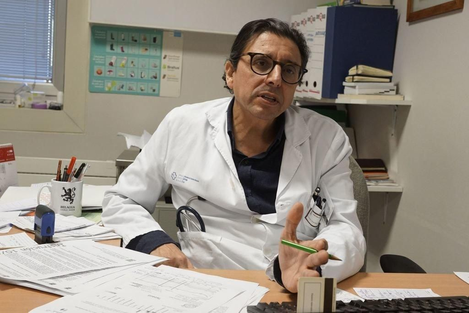 El neumólogo vigués Rafael Vázquez Gallardo.