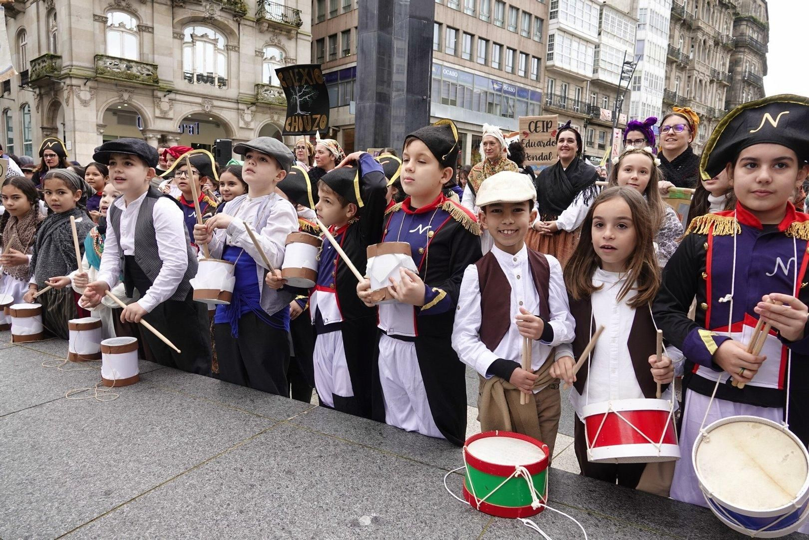 Celebración de la Reconquistiña en Vigo.