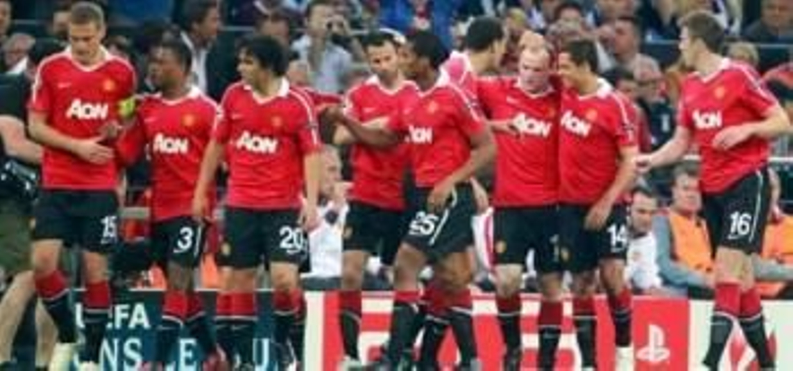 Los jugadores del Manchester United (Foto: Archivo EFE)