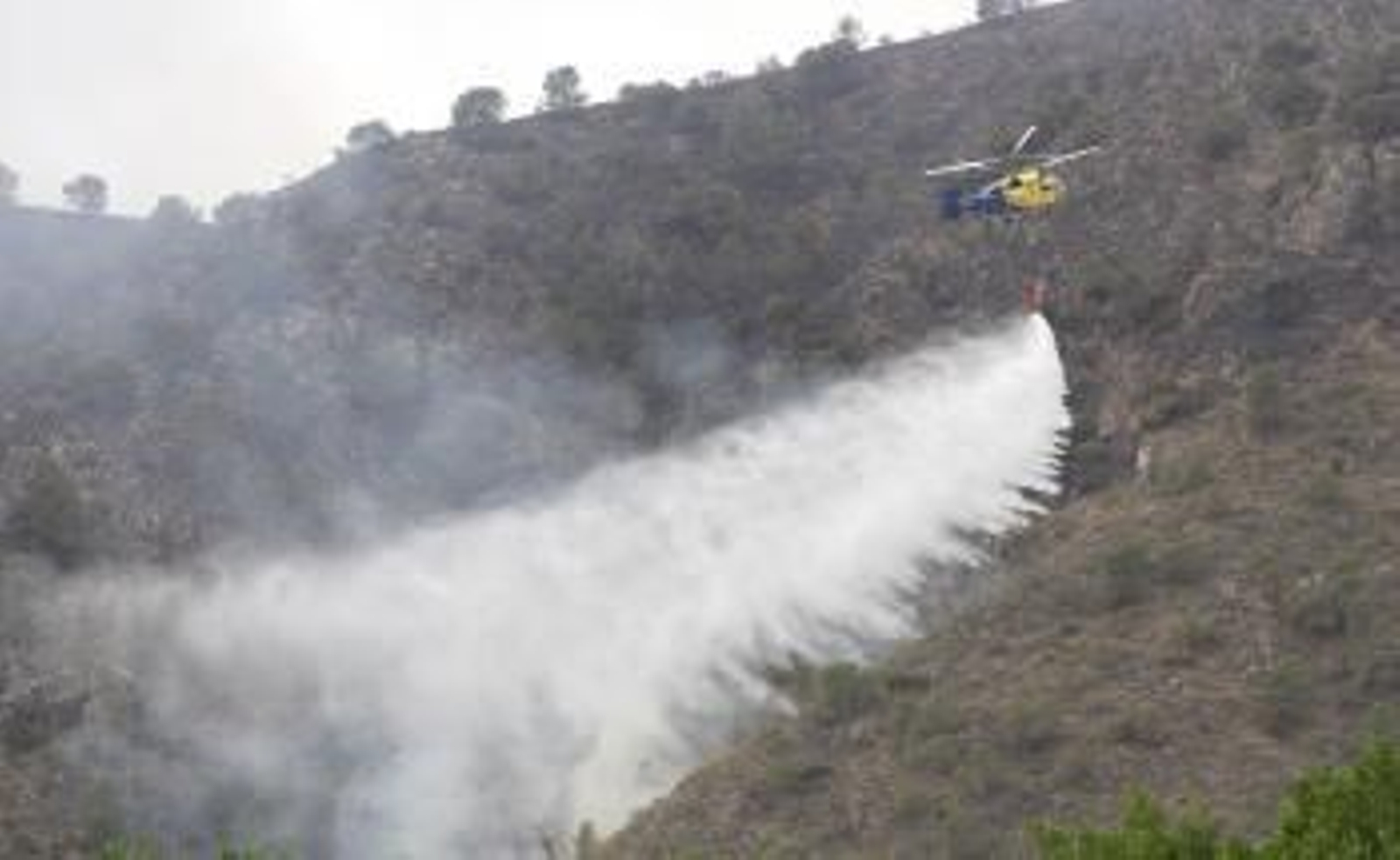 Controlado el incendio de la provincia de Albacete