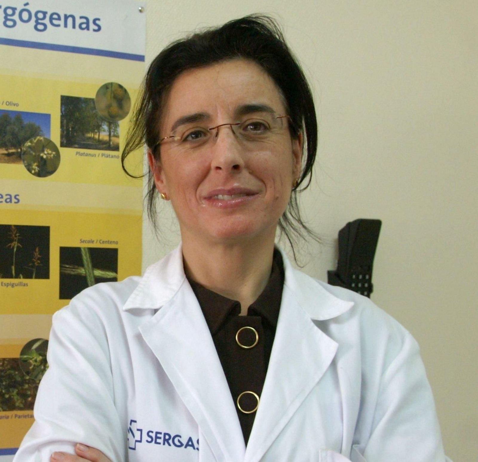 La jefa de Alergología del Chuvi, Carmen Marcos.