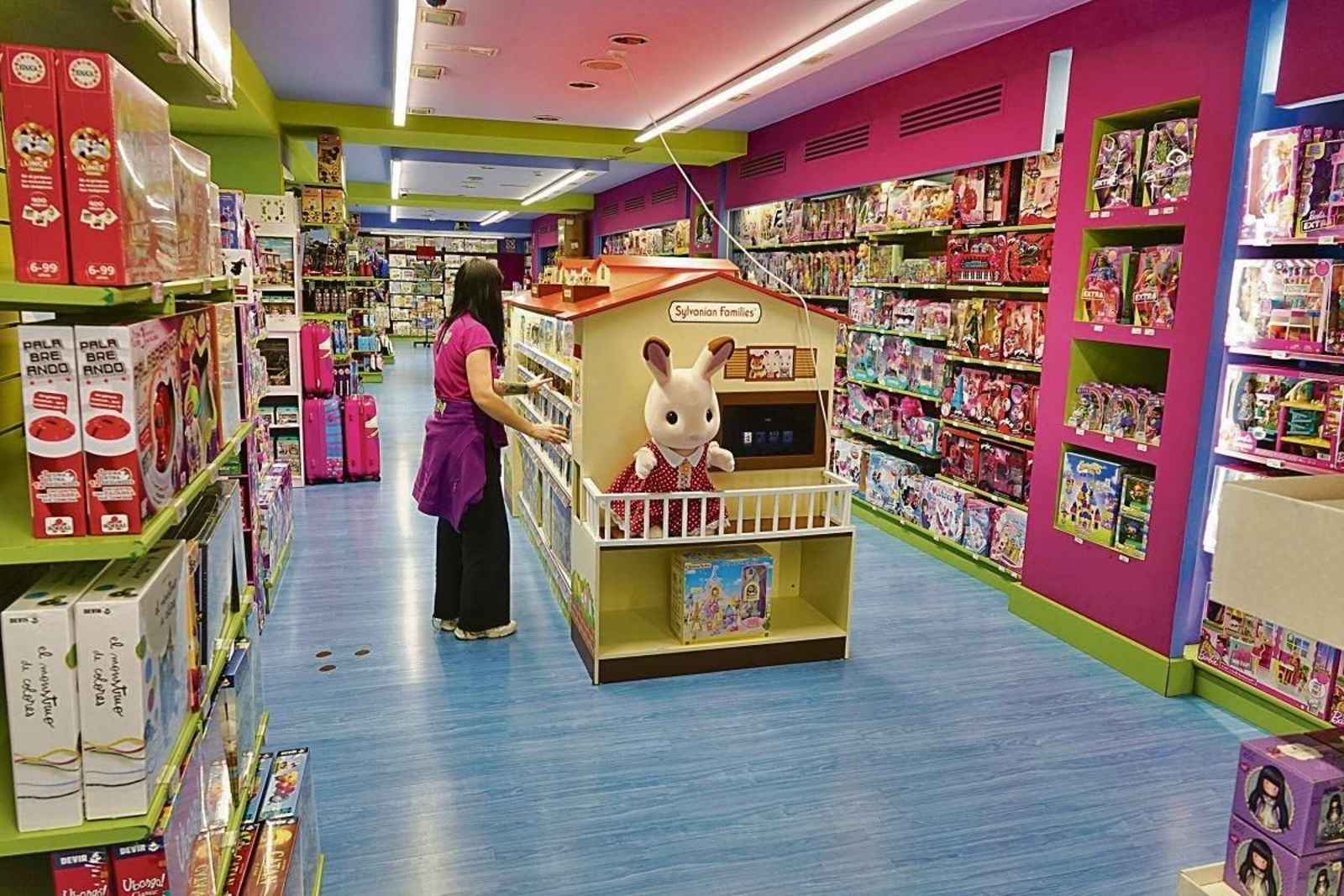 Din y Don es la única juguetería de gran tamaño que queda en Vigo.