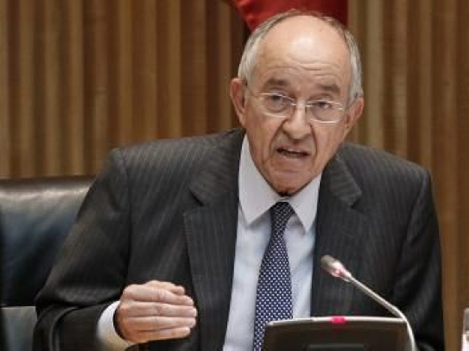 El exgobernador del Banco de España Miguel Angel Fernández Ordóñez