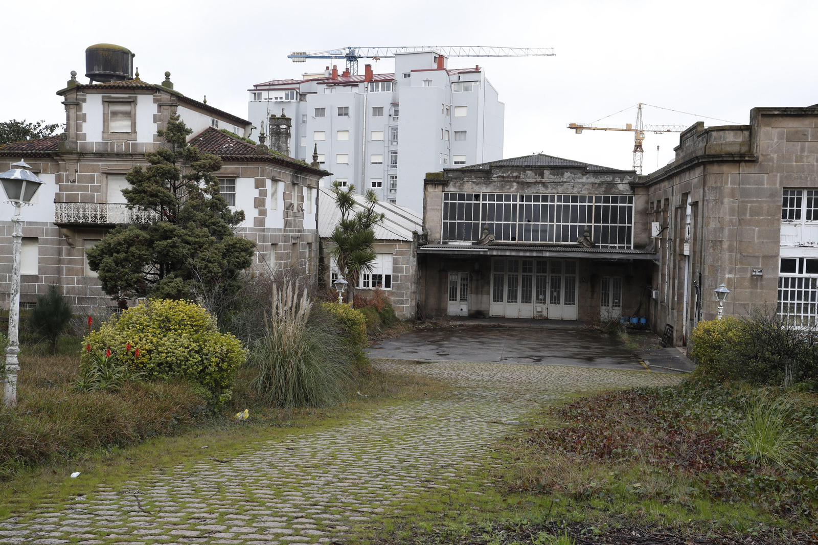 Entrada a la factoría de Alfageme, tal y como se encuentra en la actualidad.