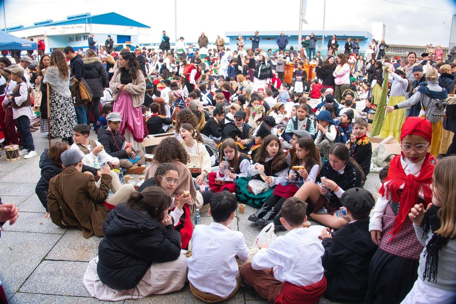 Celebración de la Reconquistiña en Vigo.