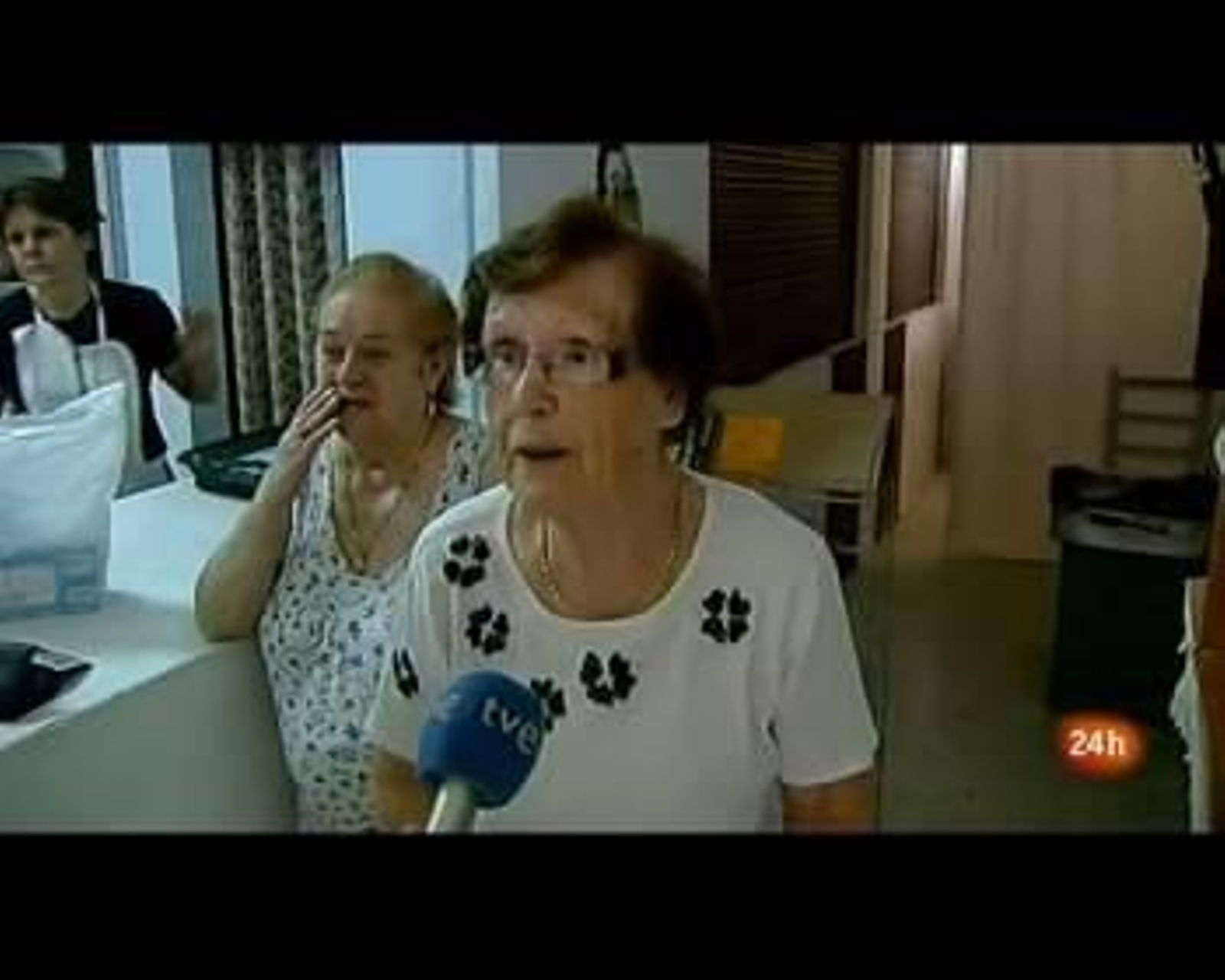 Cecilia Giménez, la anciana autora de la restauración. (Foto: TVE)