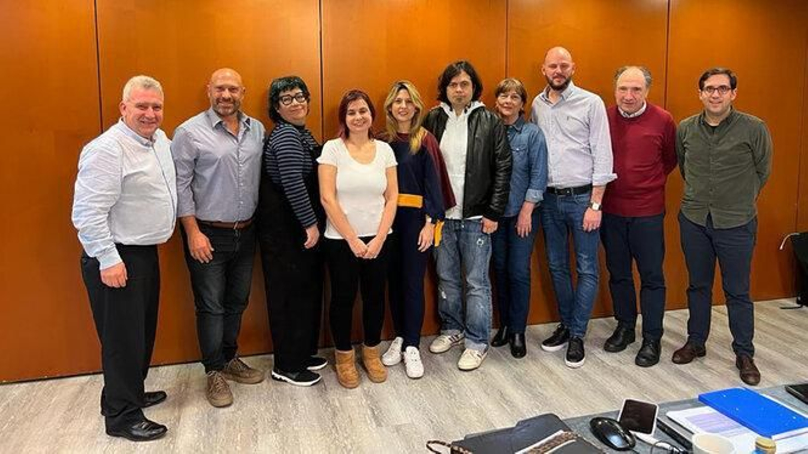 En la imagen los miembros de la Comisión Técnica de Asuntos Jurídicos, durante el último pleno del CGCEE celebrado en Oviedo.