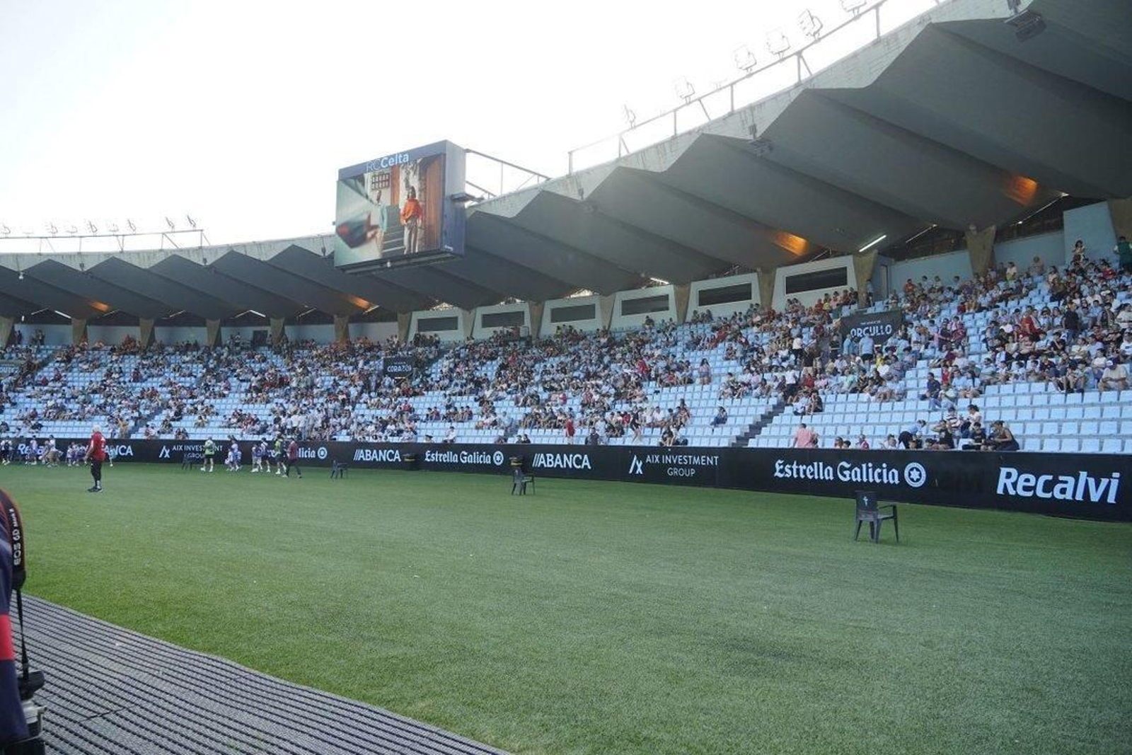 La grada de Gol de Balaídos.