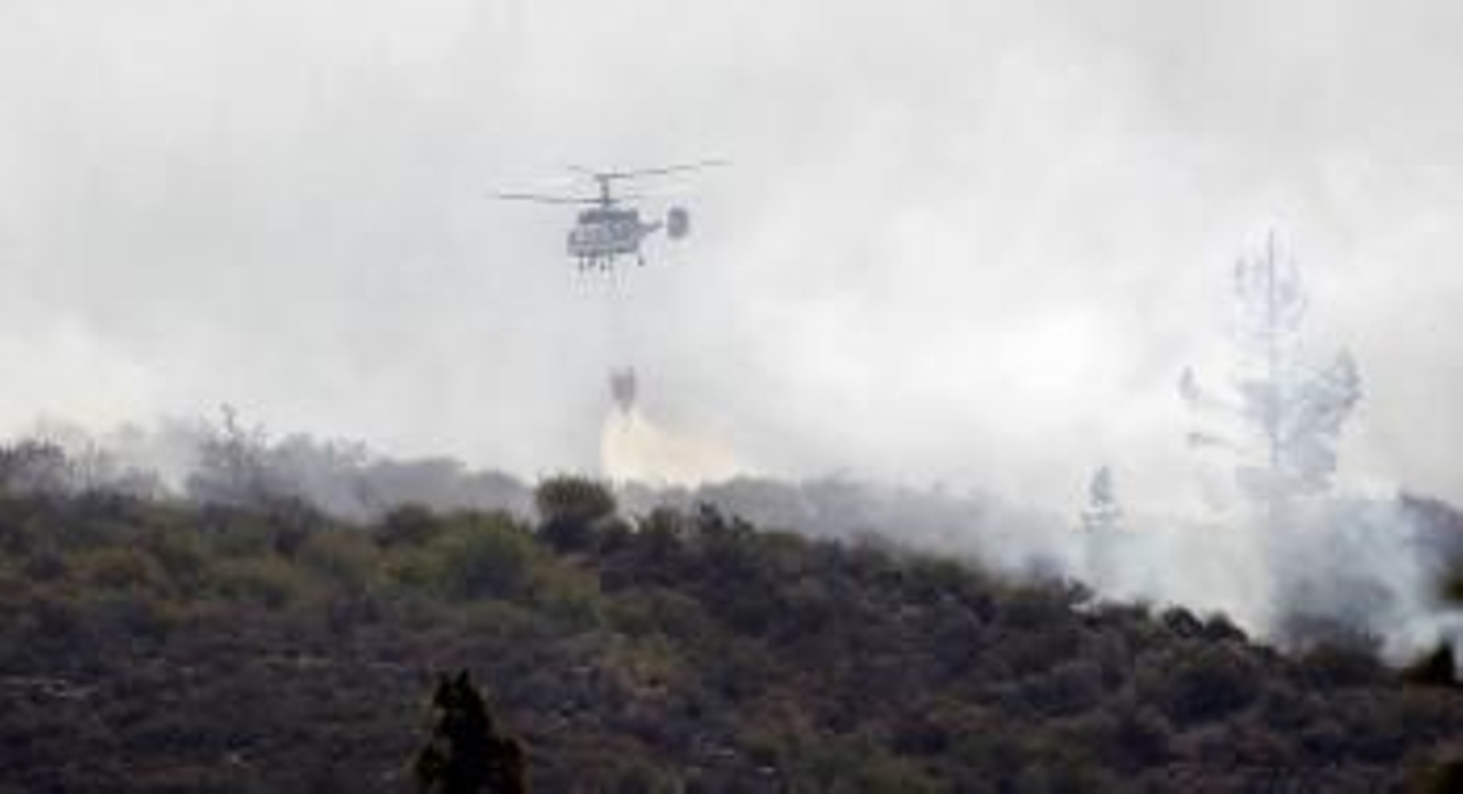 El incendio de Tenerife.