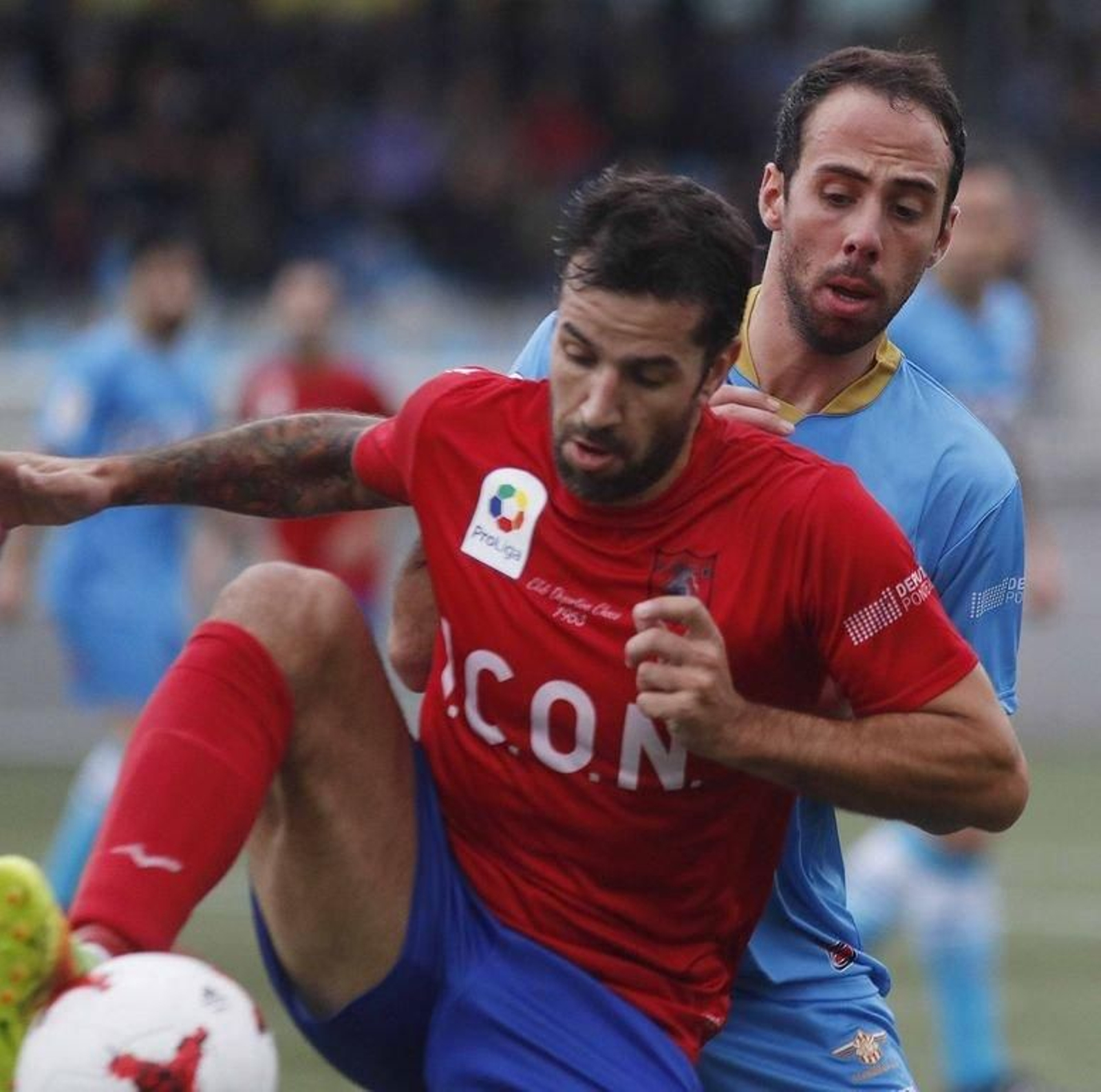 Couñago, delantero del conjunto de Marcos Montes.