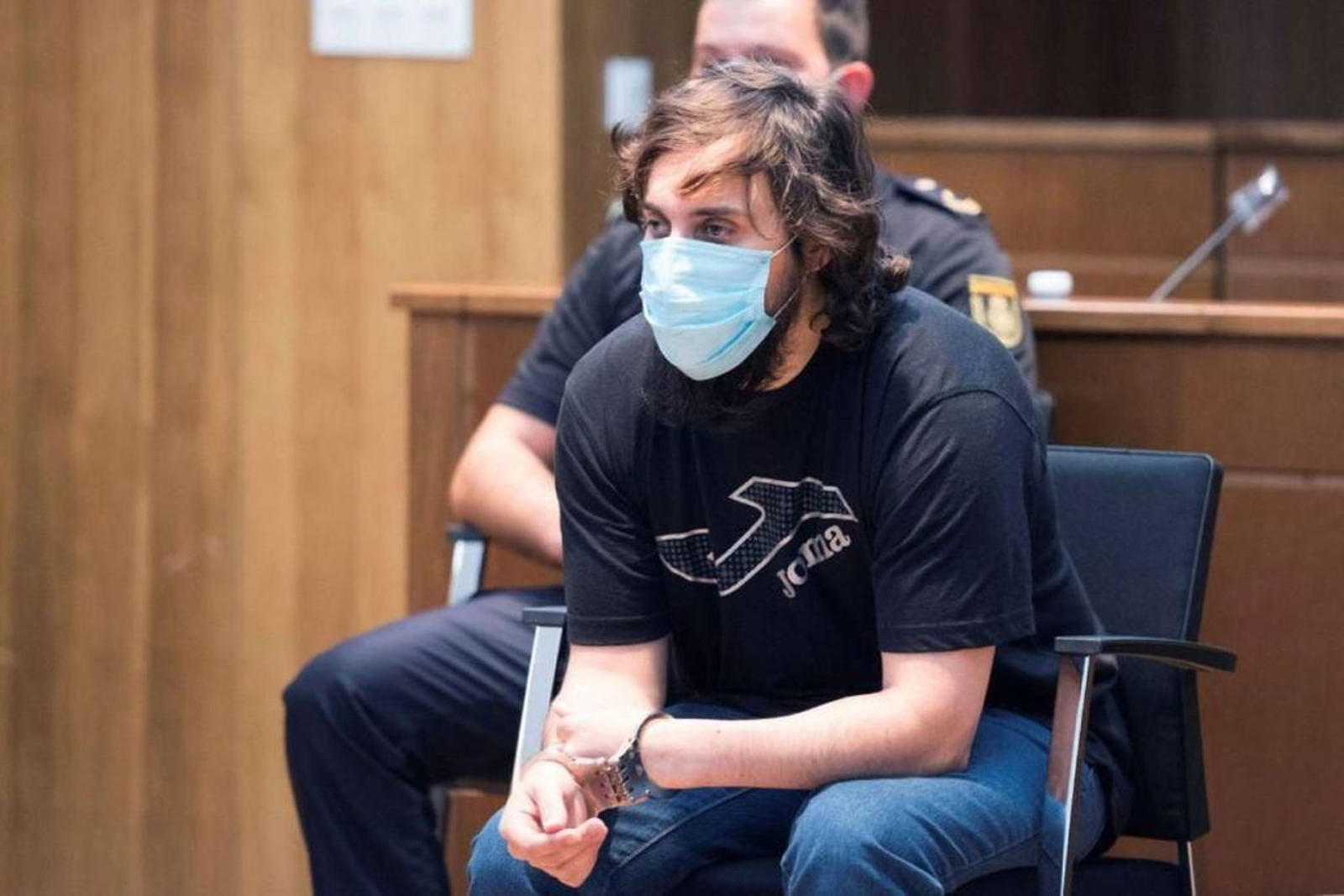 Iván Pardo Pena, durante la vista oral del juicio.