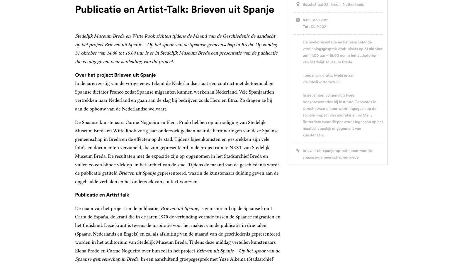 Castas de España Breda