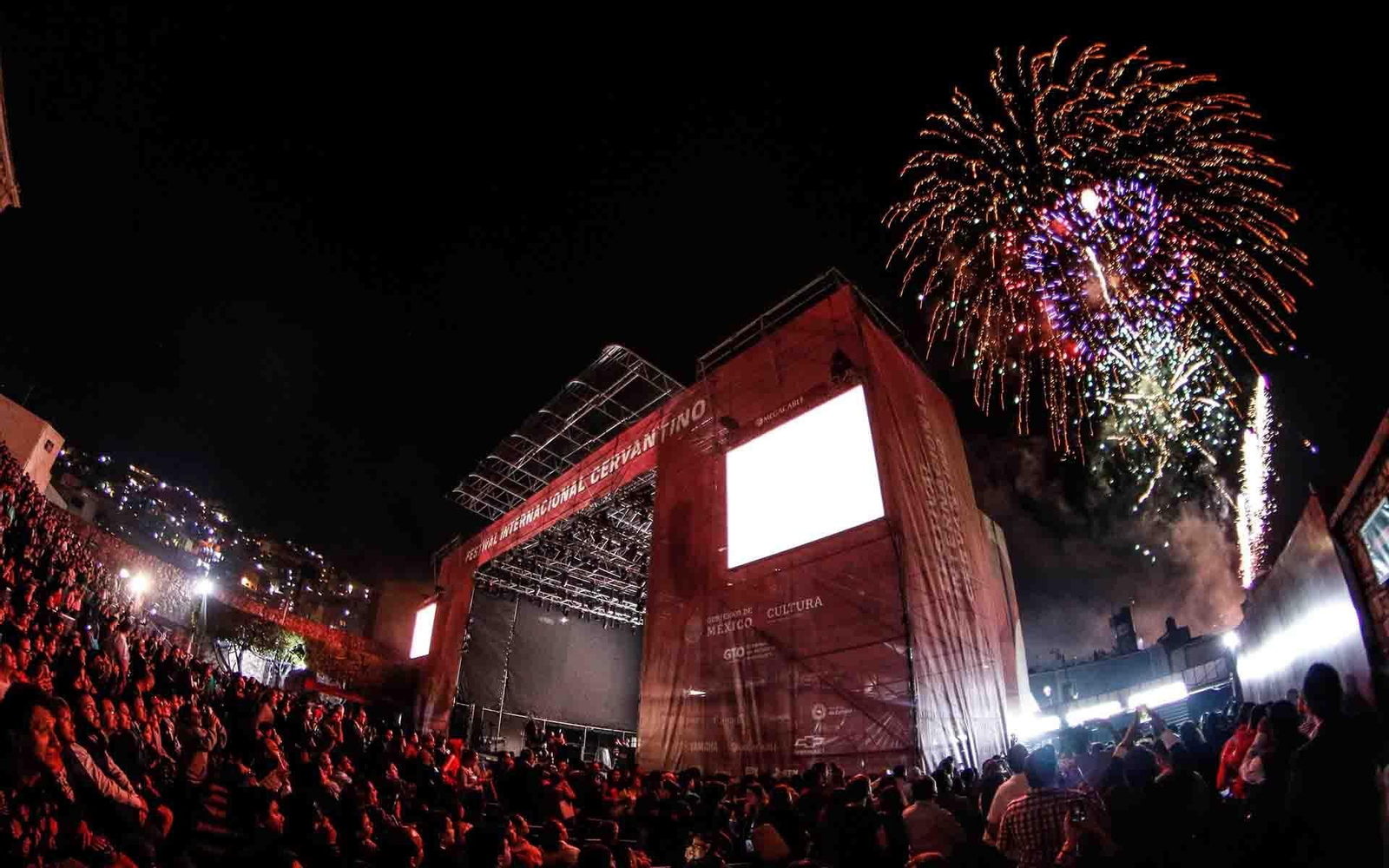 Vista general de la inauguración en 2019 del 47 Festival Internacional Cervantino, en el estado de Guanajuato (México). . EFE/ Luis Ramírez