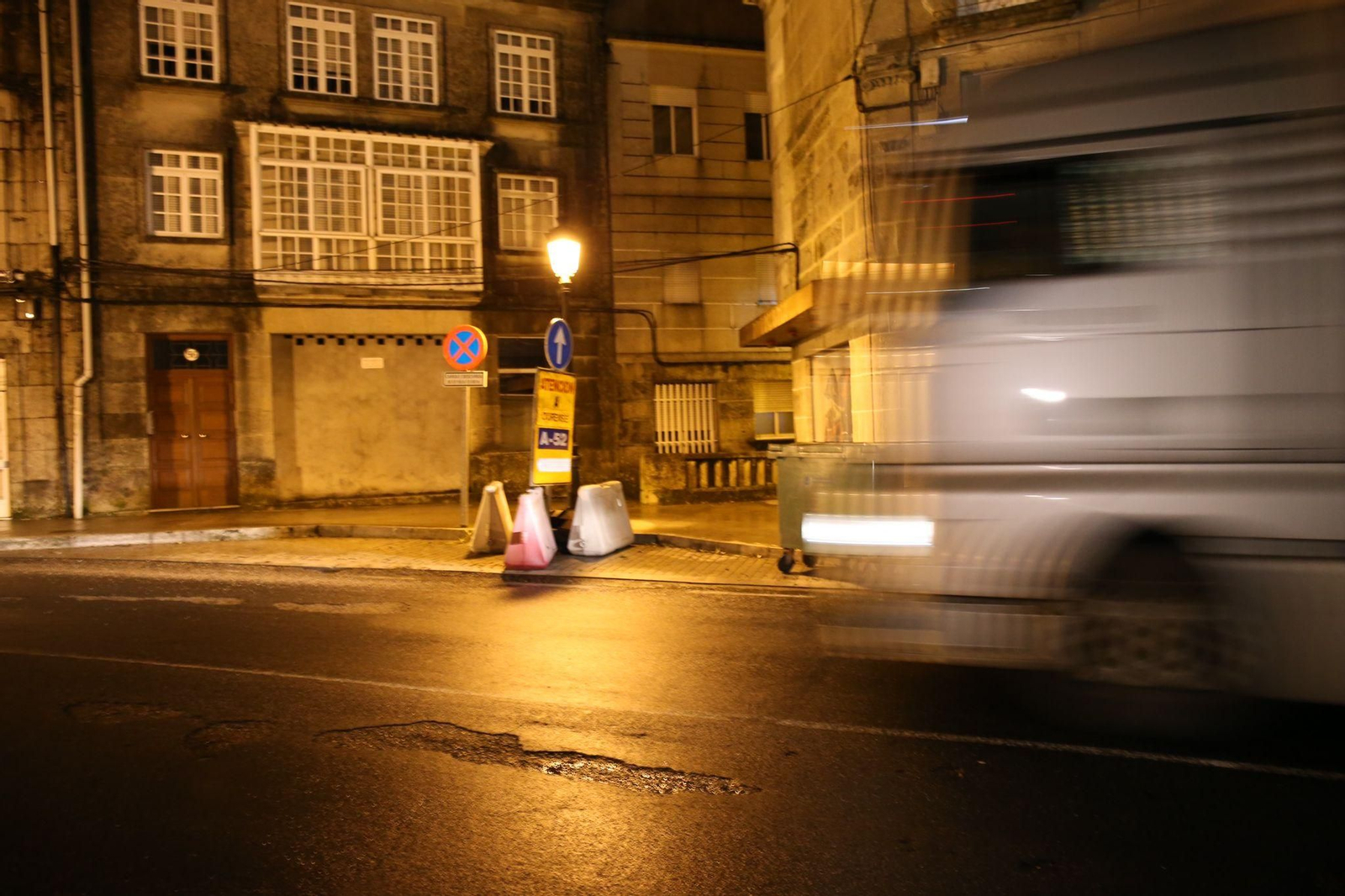 La Nacional 120 continúa con destrozos a vehículos _ Alberte 04