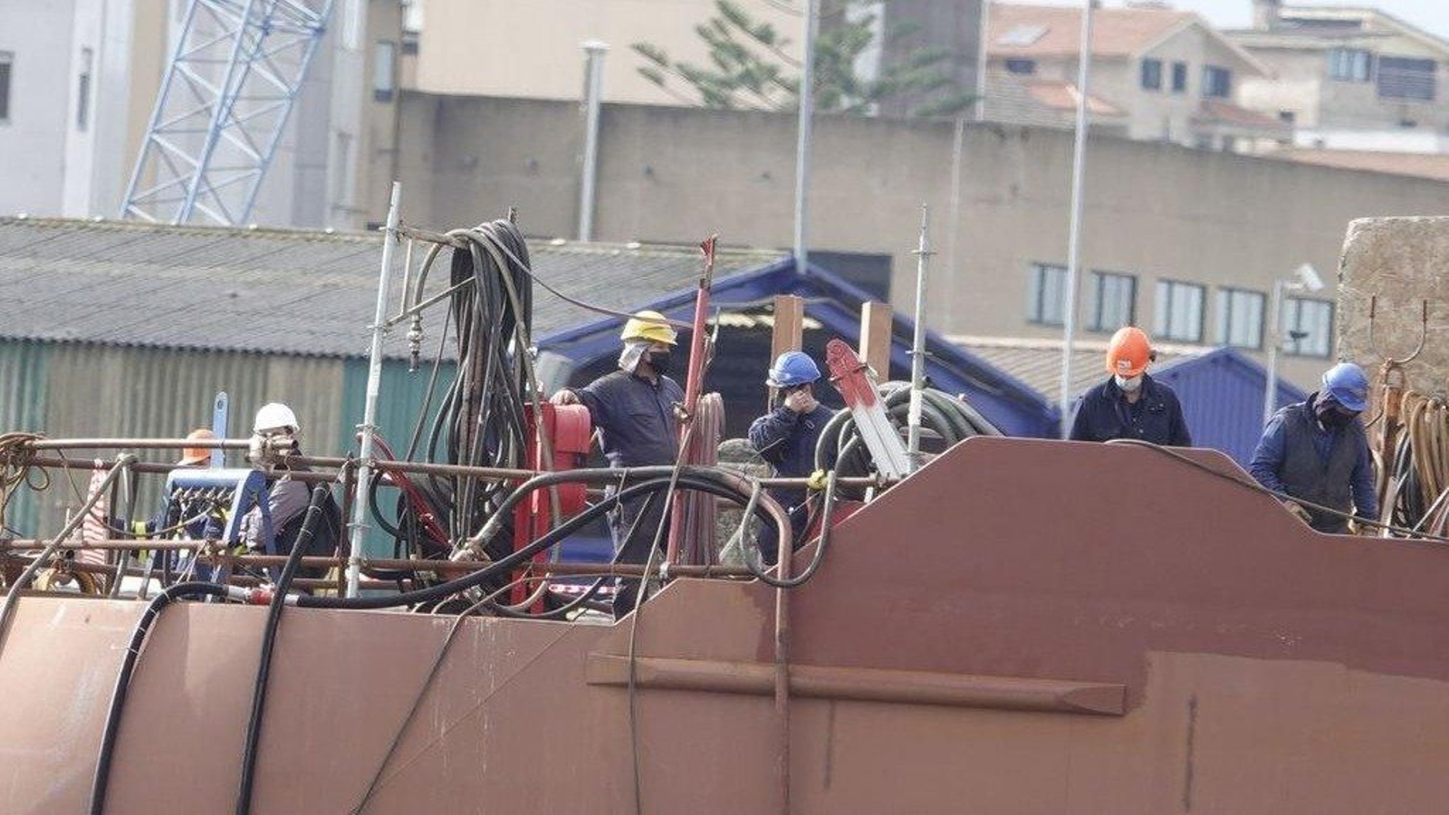 Trabajadores del sector del metal.