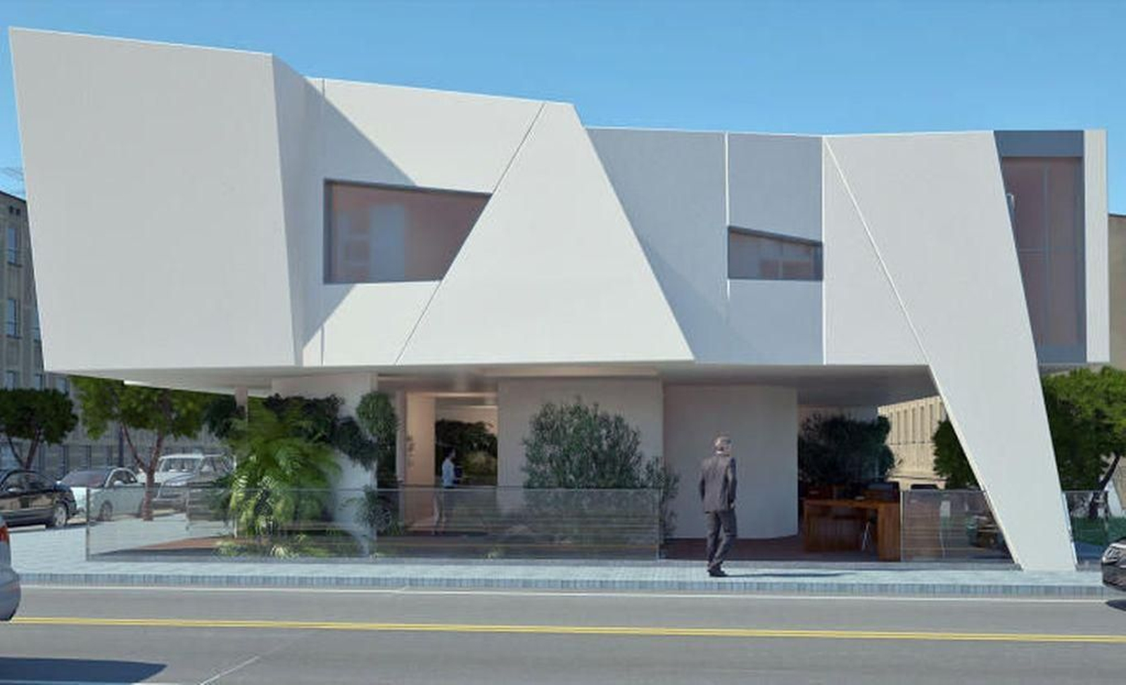 Así será la nueva biblioteca en el antiguo ambulatorio de Teis.