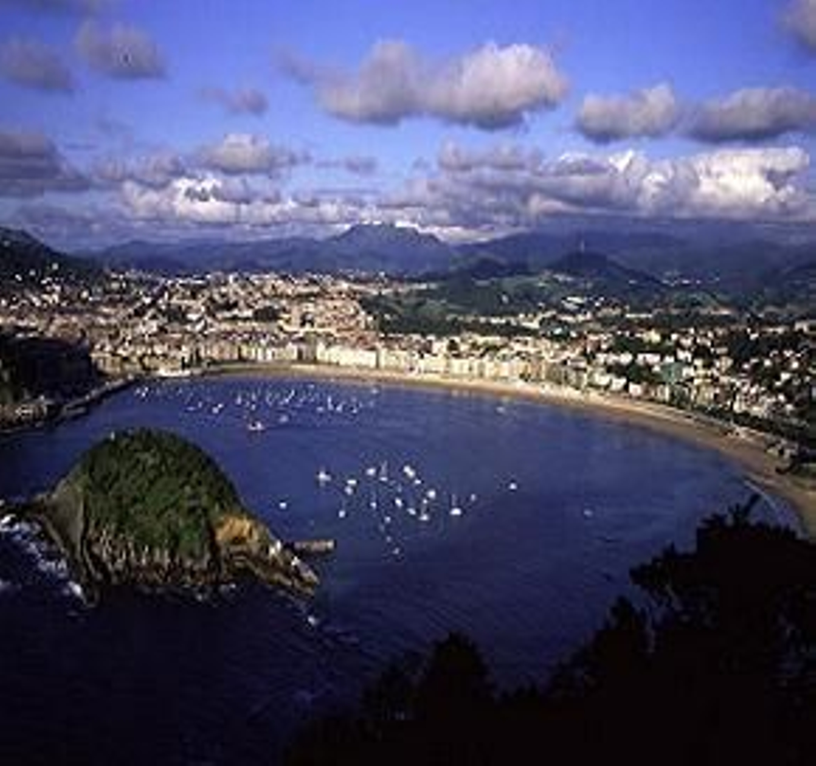 Panorámica de San Sebastián.