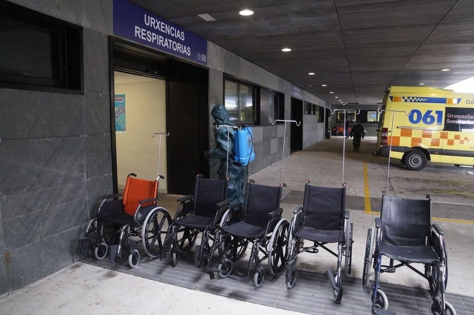 El Cunqueiro contaba ayer con 8 pacientes ingresados, dos más que el día anterior.