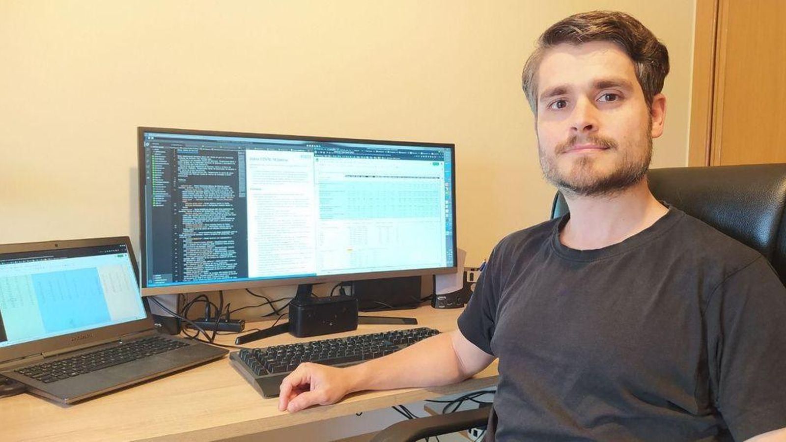 El investigador Daniel González.