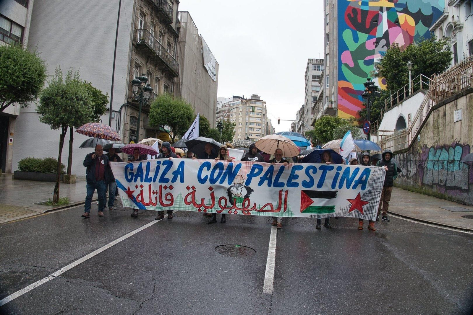 Manifestación de la CUT.