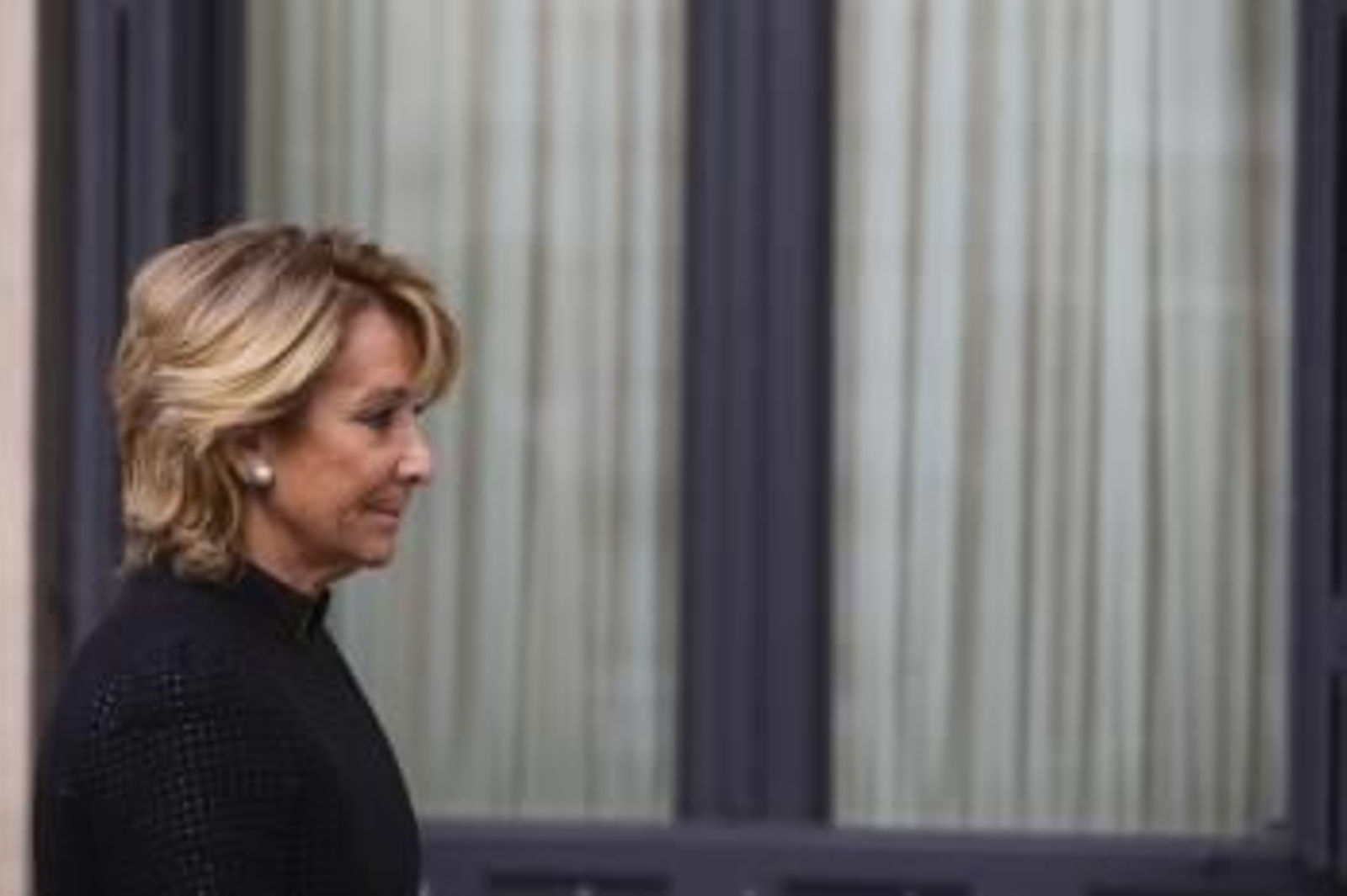 La Presidenta De La Comunidad De Madrid, Esperanza Aguirre