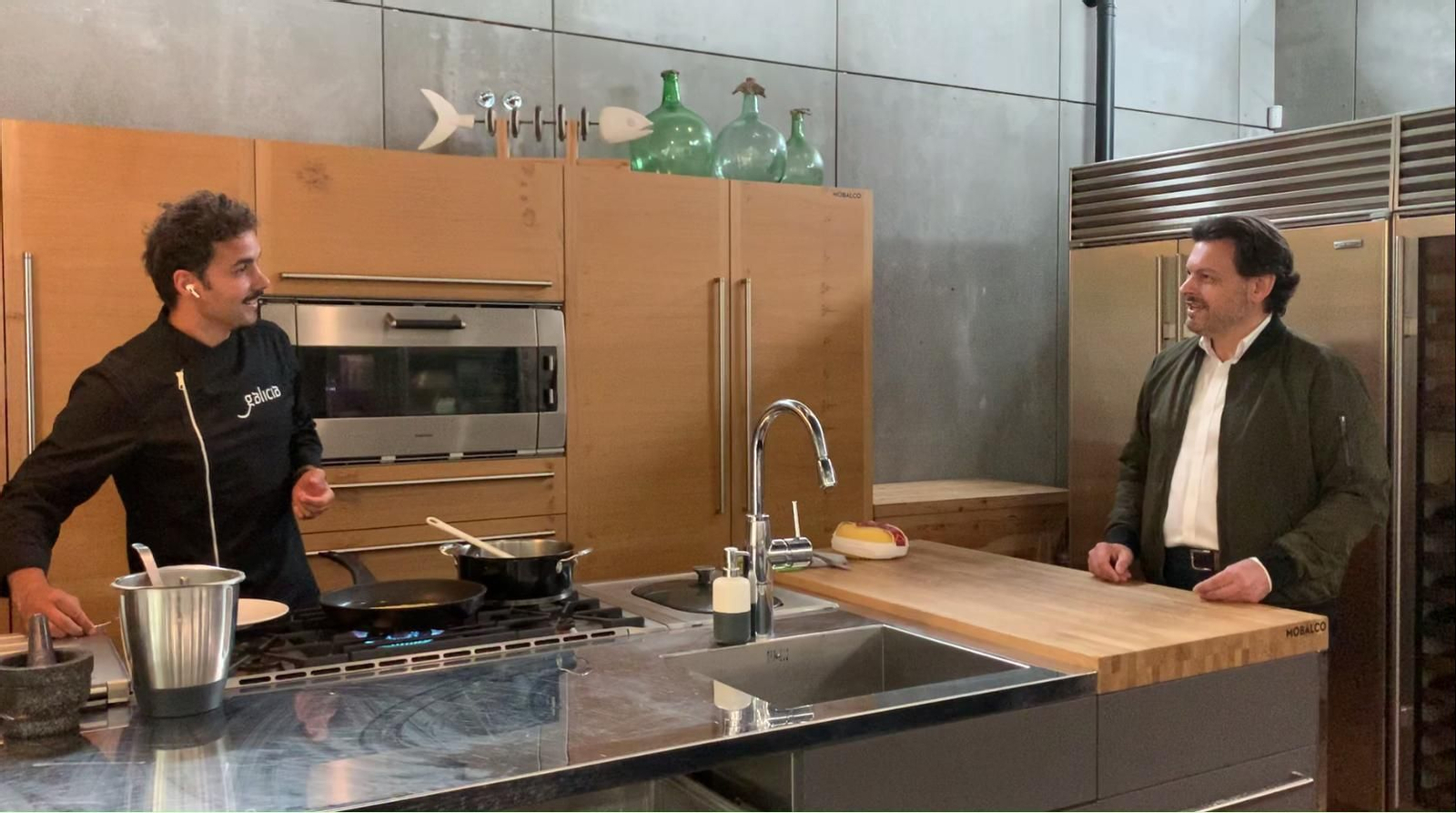 Miranda y Arzúa, durante la presentación del seminario