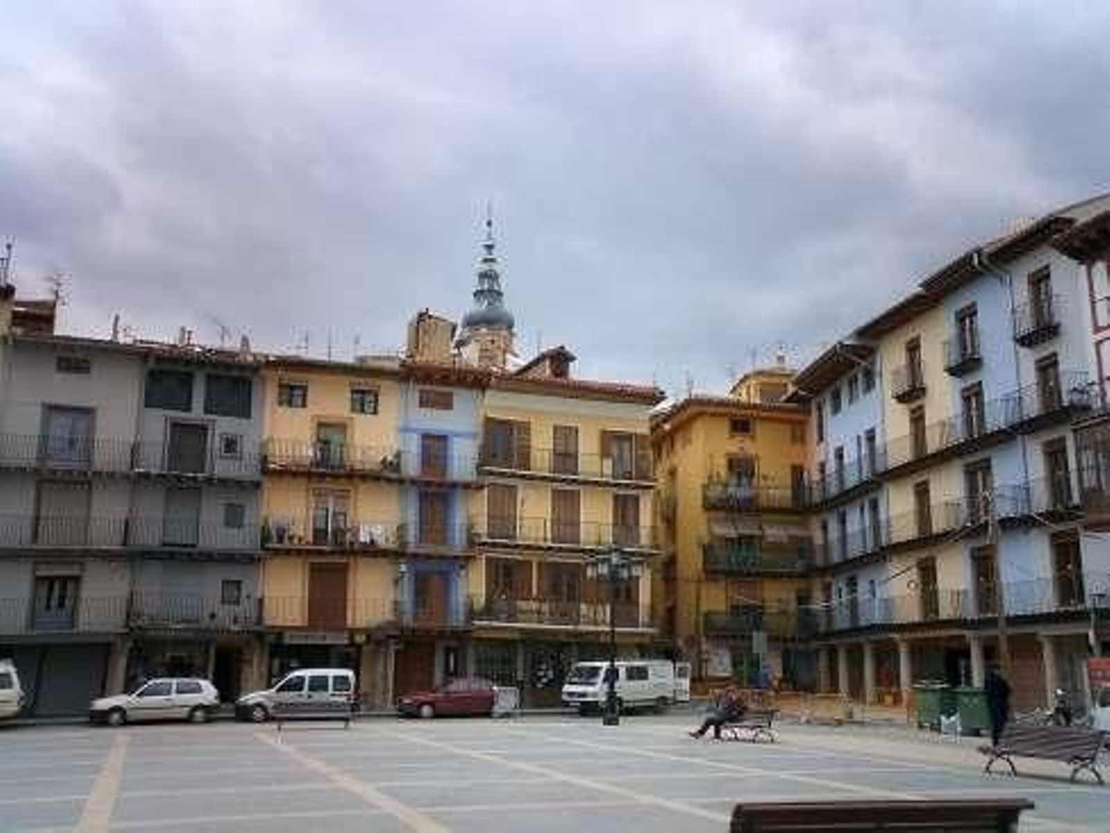 Plaza de España de Calatayud.